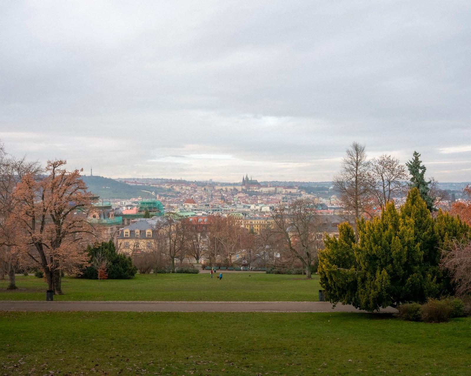 Panoramic View of Prague from Letna Park